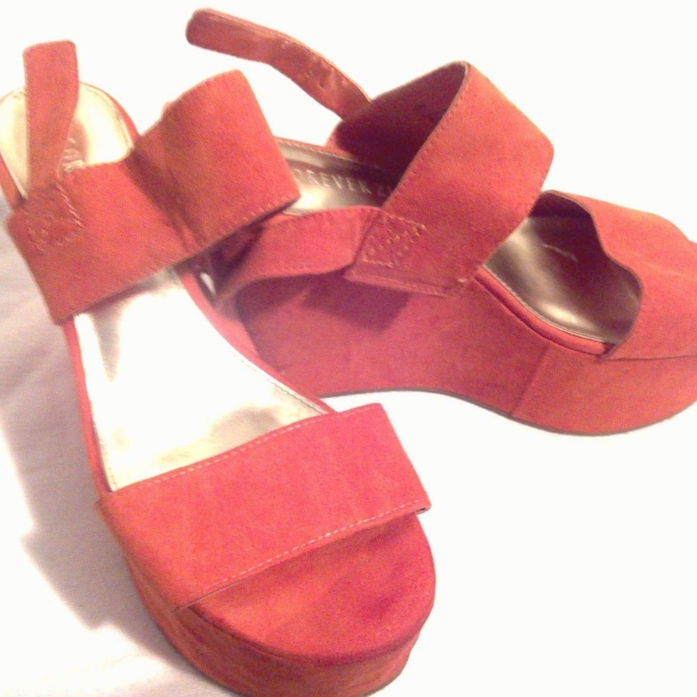 FOREVER 21 Orange Wedges (8)